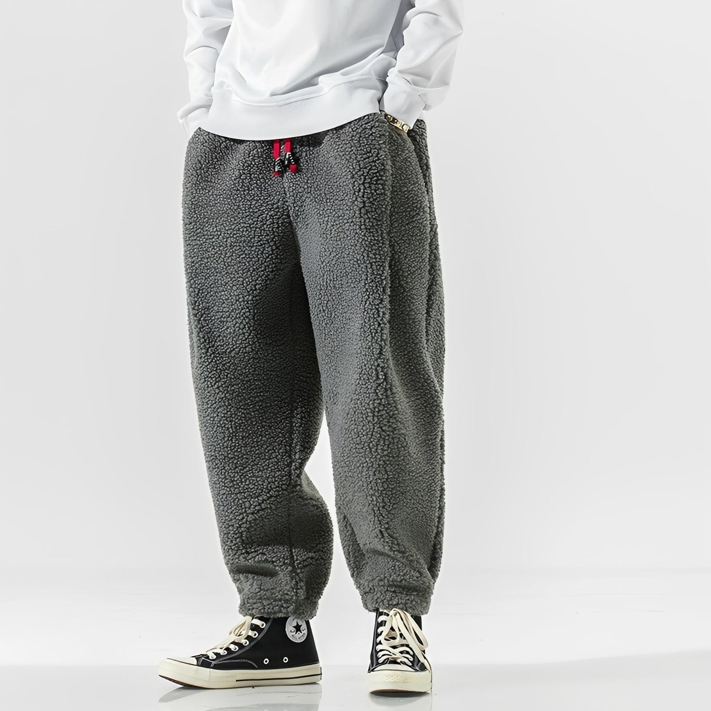 Brandon - Soft, modern fleece jogging pants for men