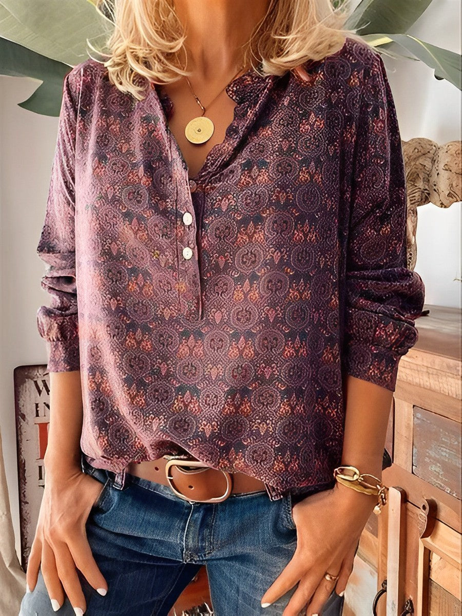 Adelinde – Luftiges Vintage-Sommer-Top
