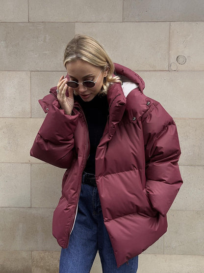 Natalia – Daunenjacke mit Kapuze