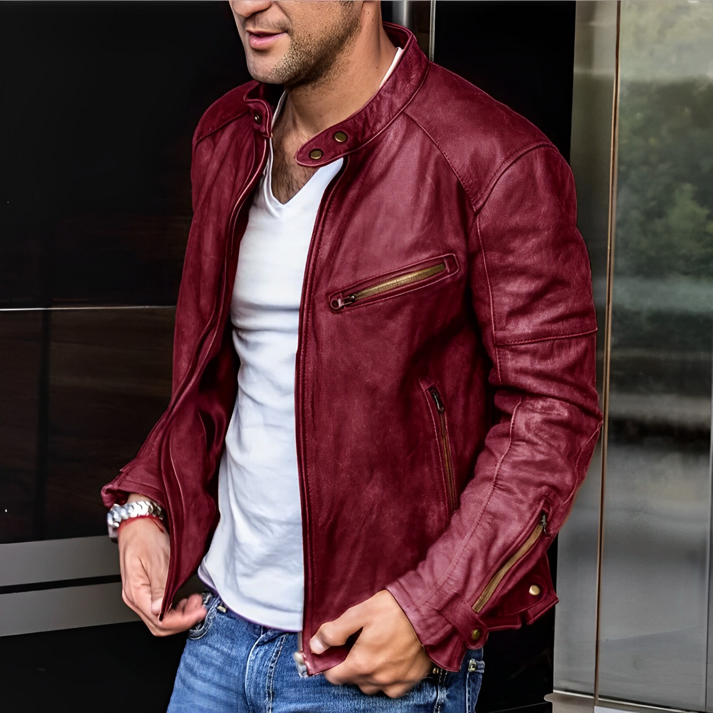 Dalton – Stilvolle Lederjacke für jede Jahreszeit