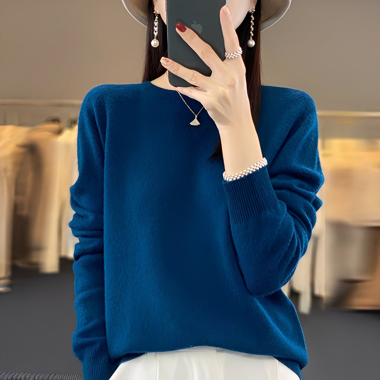 Cheyanne - Stilvoller Damen-Kaschmirpullover