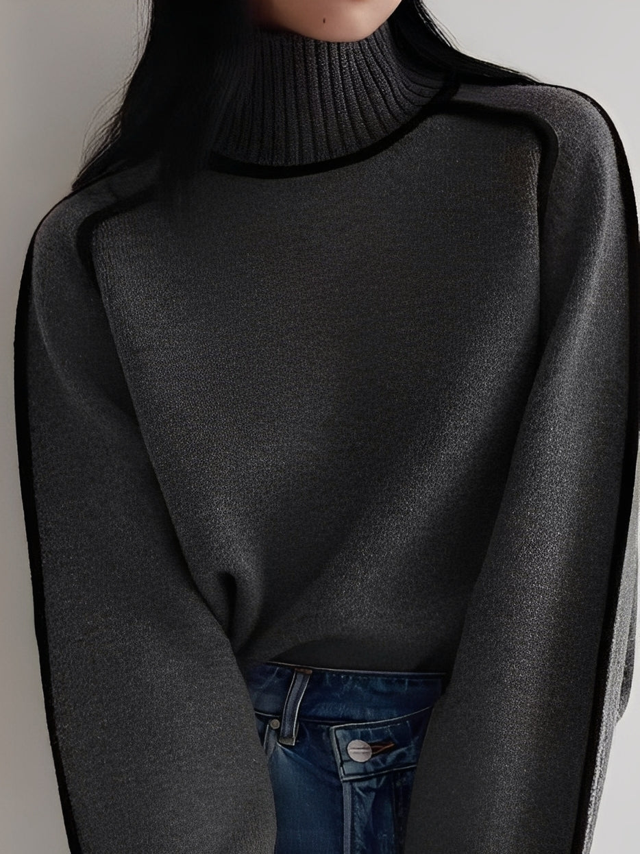 Michelle - Eleganter Rollkragenpullover für Damen