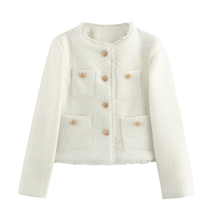 Muriel - Damenblazer mit Knöpfen und entspanntem Stil