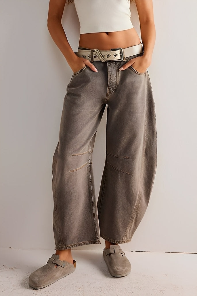 Jocelyn - Damenjeans mit lockerem Sitz und leichtem Stoff