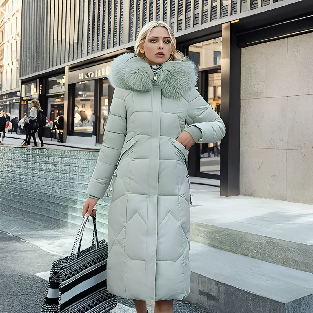 Marcellette - Damen-Winterjacke mit Kapuze