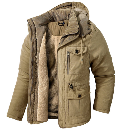 Kash - Modische Herren-Thermojacke mit Fleece-Futter