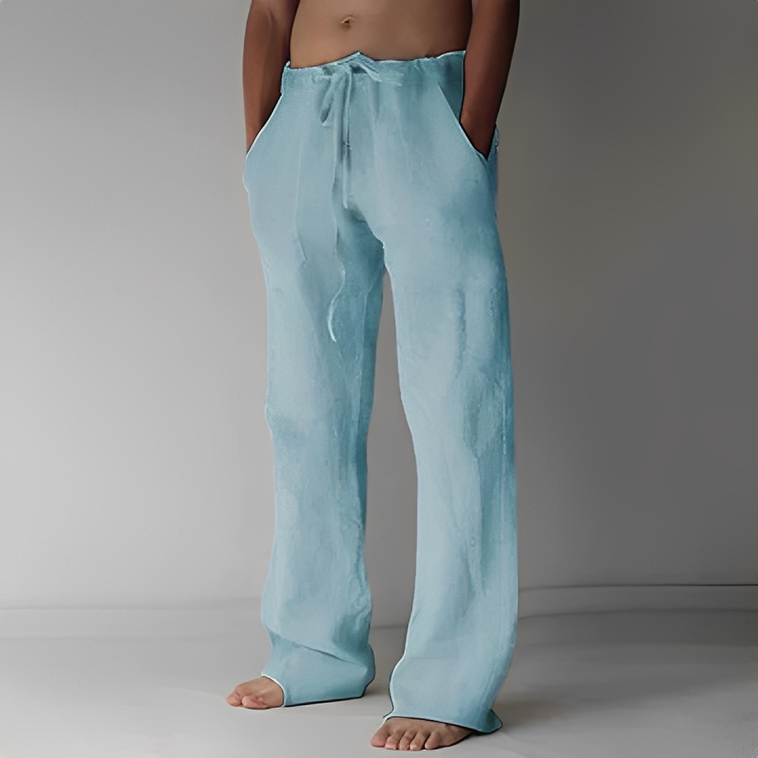 Kirk - Weite Hose mit modischer Kordel für Herren