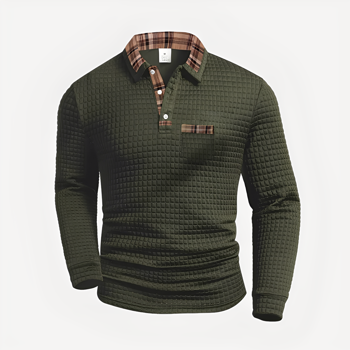 Morris - Stilvolles Langarm-Poloshirt für Herren