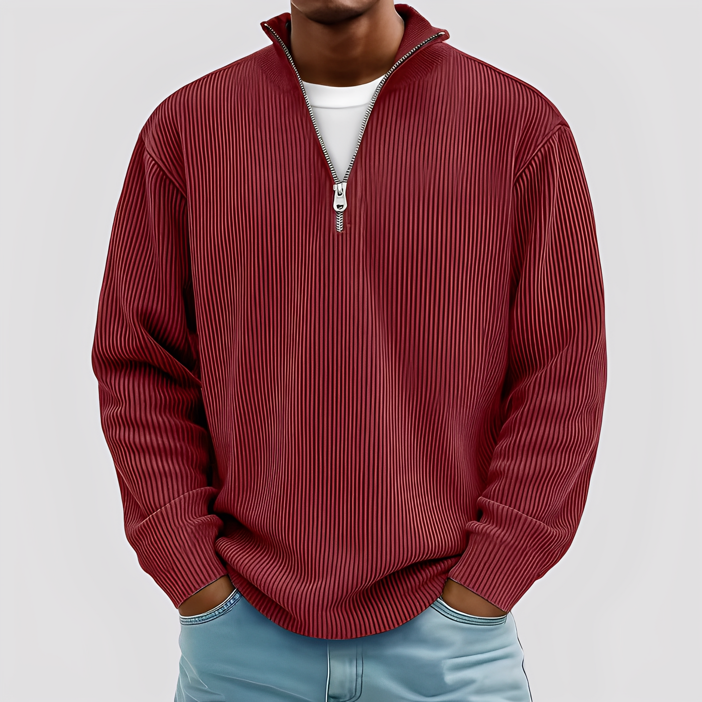 Henry - Zeitgemäßer, komfortabler und warmer Herrenpullover