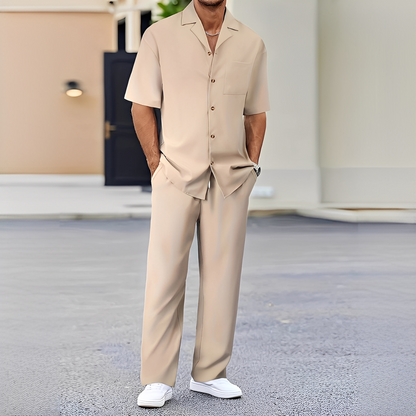 Drian - Elegantes Set aus Hemd und Hose für Herren