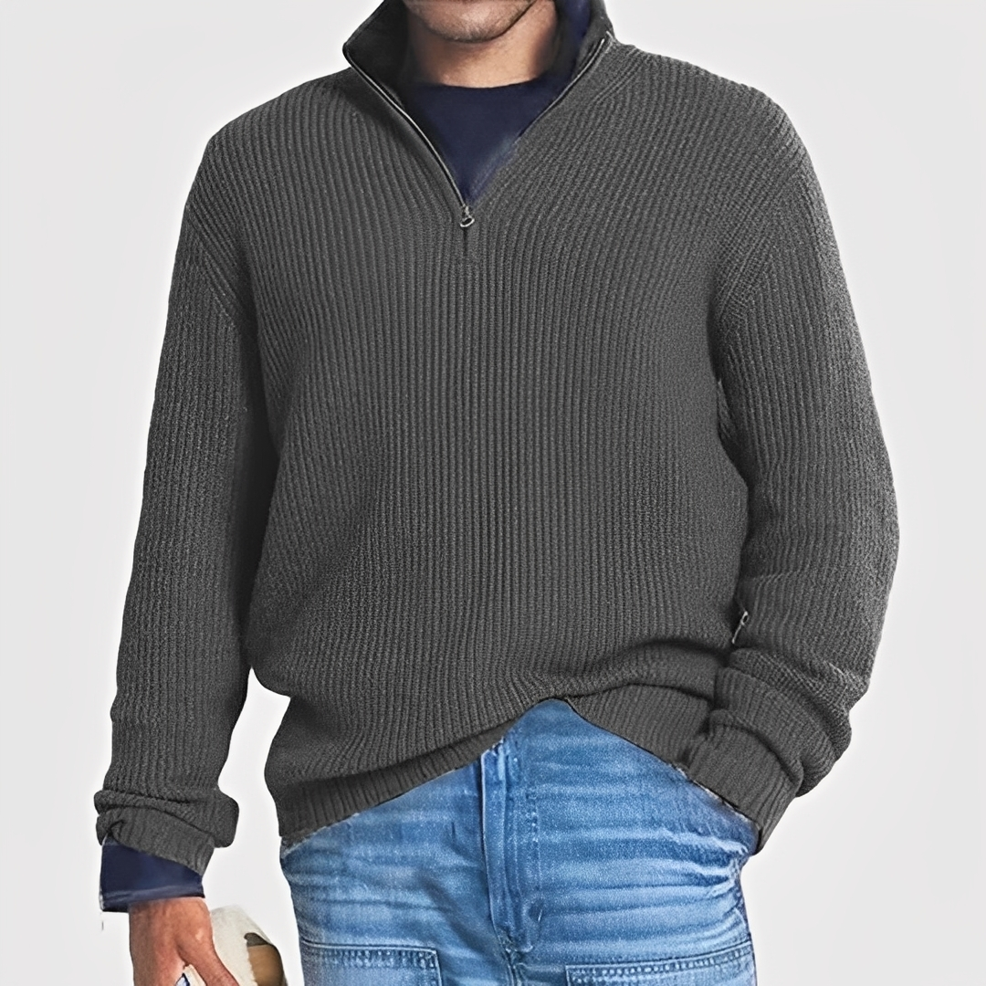 Drix - Comfortable and Warm Men's Half-Zip Sweater
