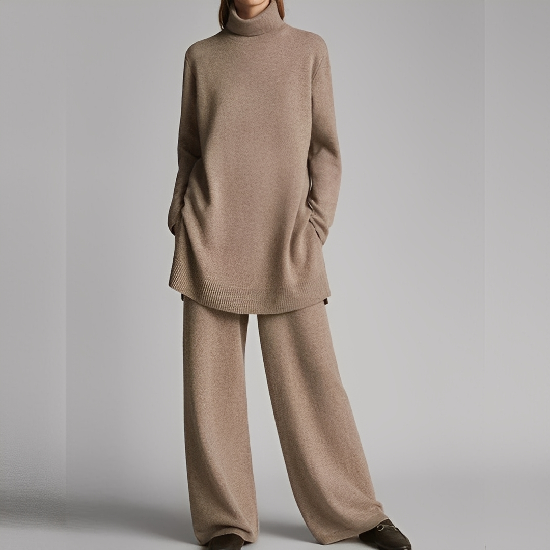 Mireille - Leichtes Damen-Set aus Pullover und Winterhose