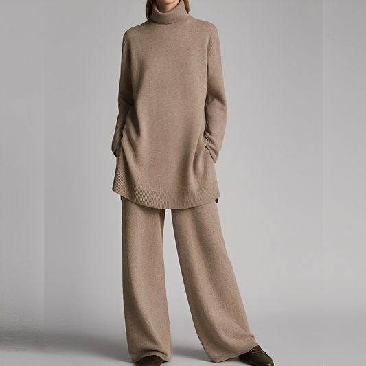 Mireille - Leichtes Damen-Set aus Pullover und Winterhose