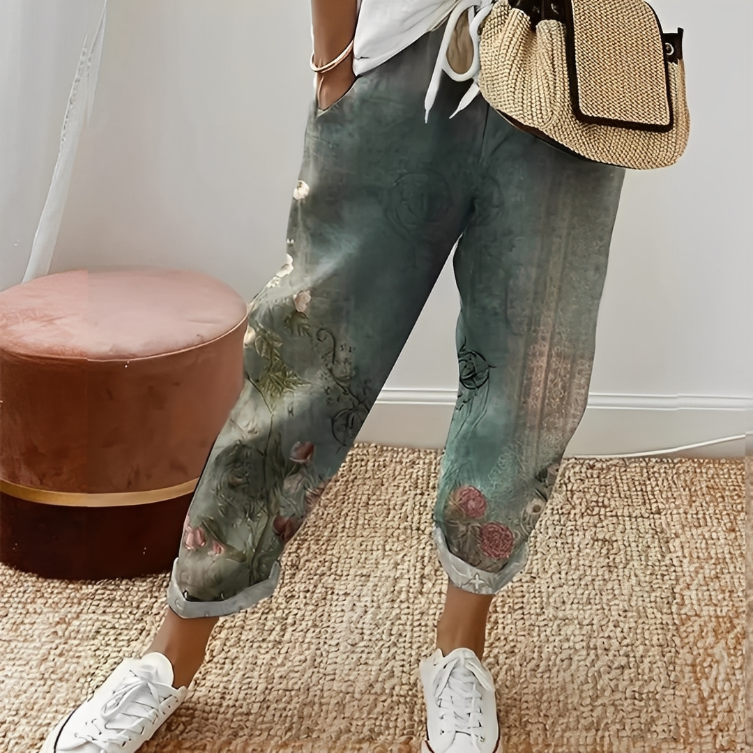 Jacinthe - Damenhose mit komfortablem Kordelzug