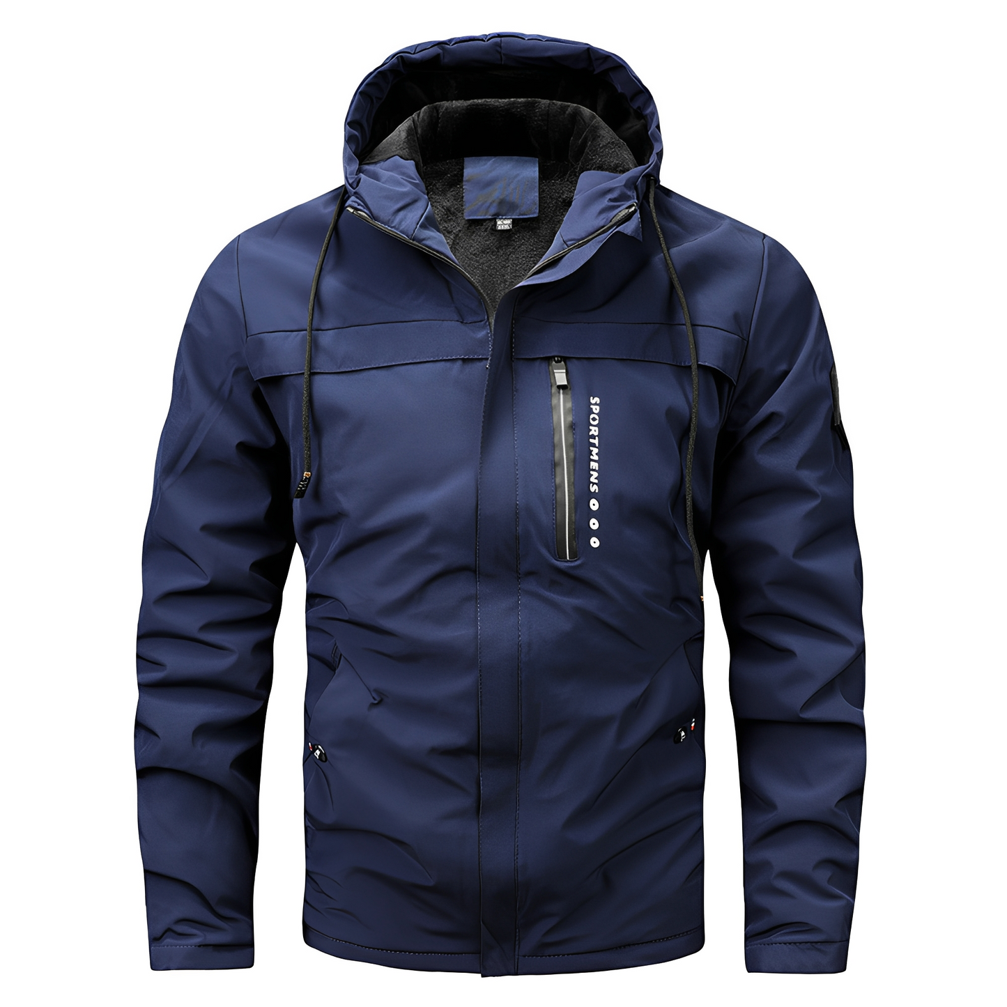 Karl - Vielseitige Fleecejacke für Herren mit Kapuze