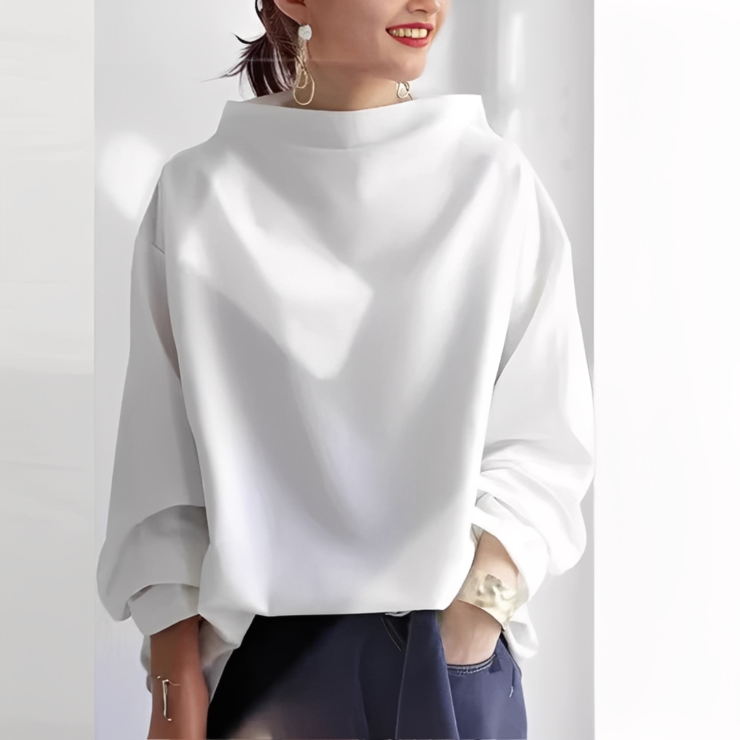 Yveline - Sanfter Damen-Rollkragenpullover