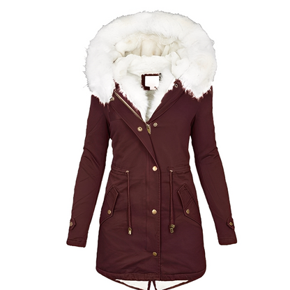 Huguette - Warme und schicke Damen-Winterjacke