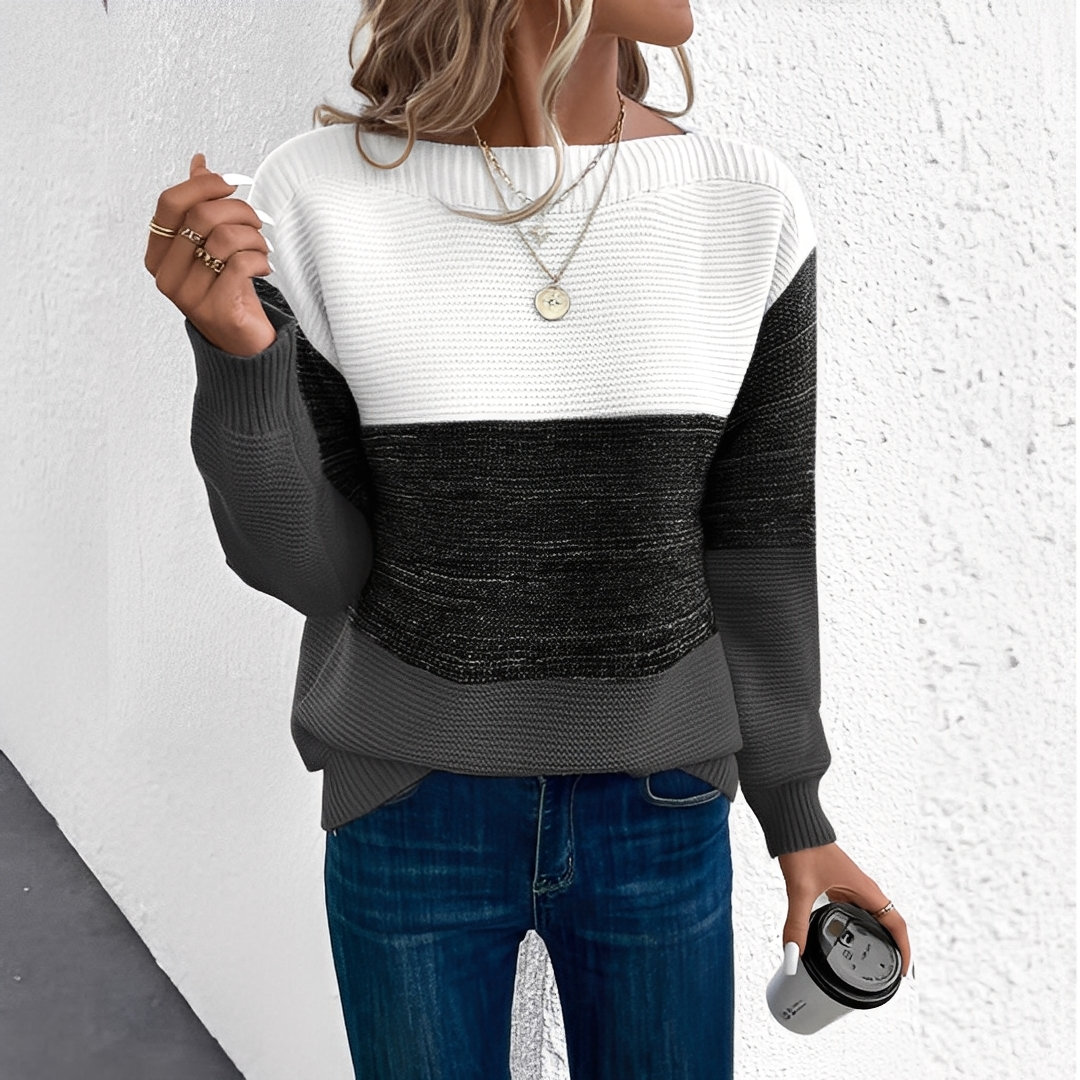 Anelie - Modischer, gestrickter Pullover für Damen