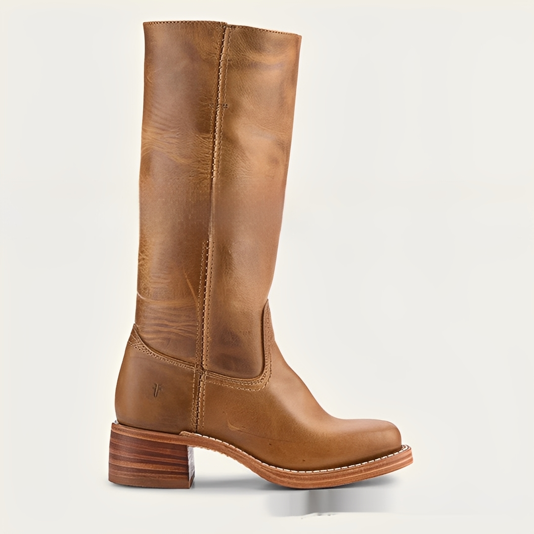 Marcelle - Klassische Damen-Mittelkalb-Stiefel