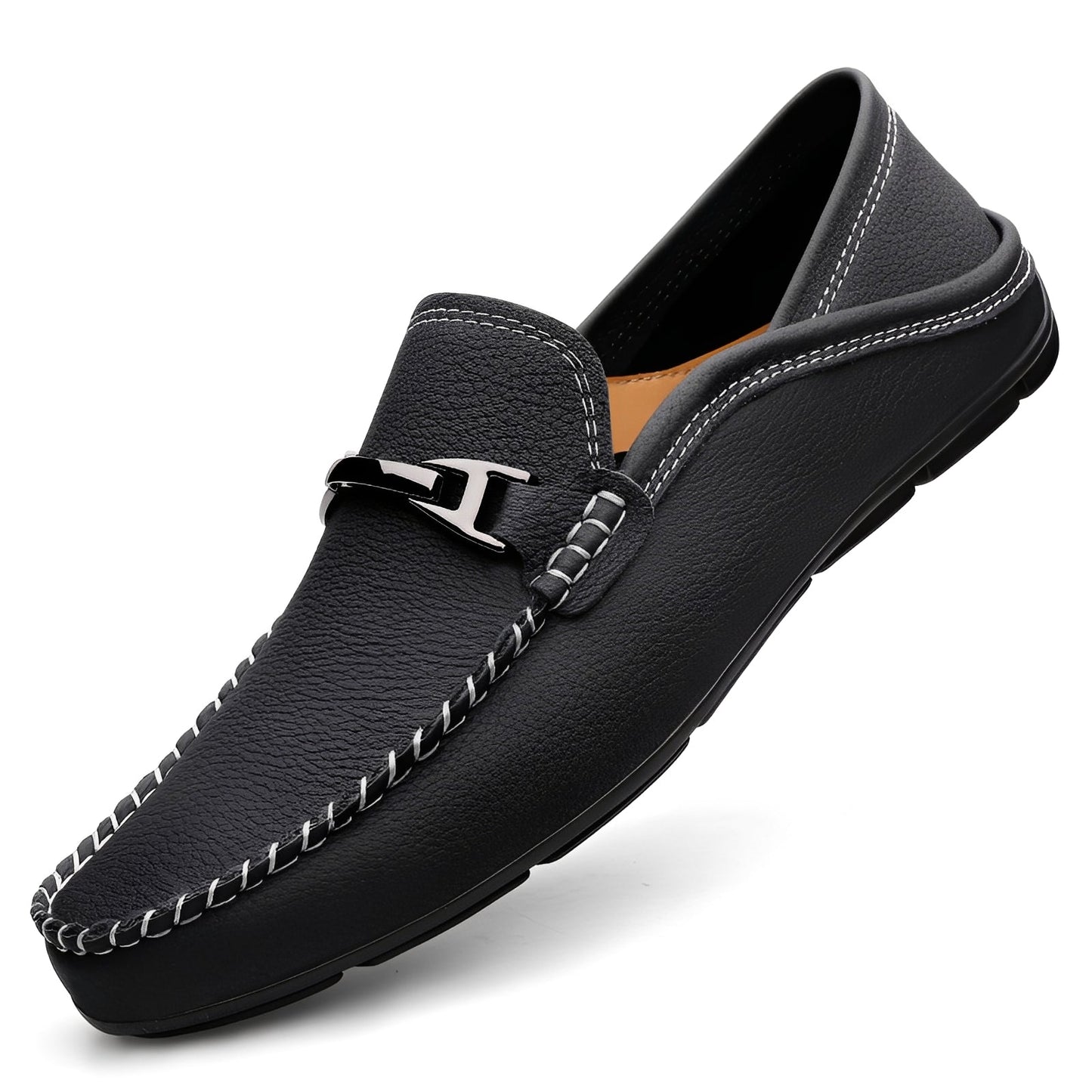 Ronald - Elegante und legere Herren-Leder-Slipper