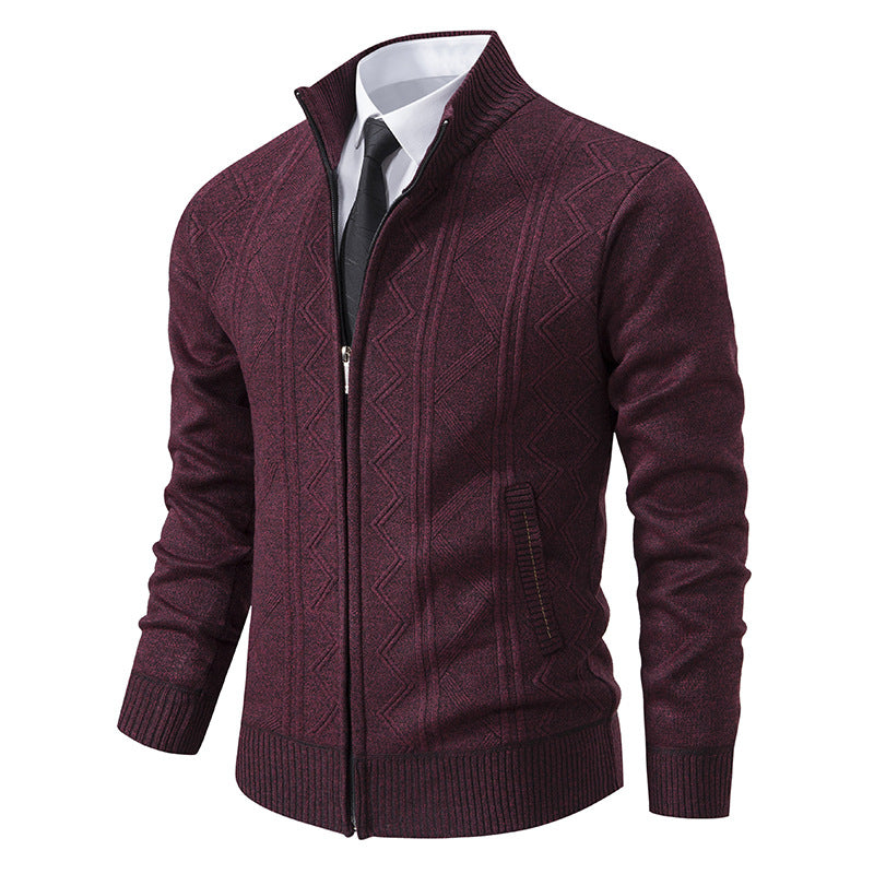 Anthony - Elegant men's knitted sweater in old-money style
