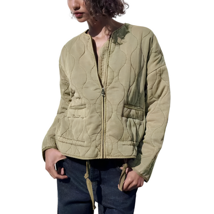 Chloe - Modische, leger geschnittene Steppjacke für Damen