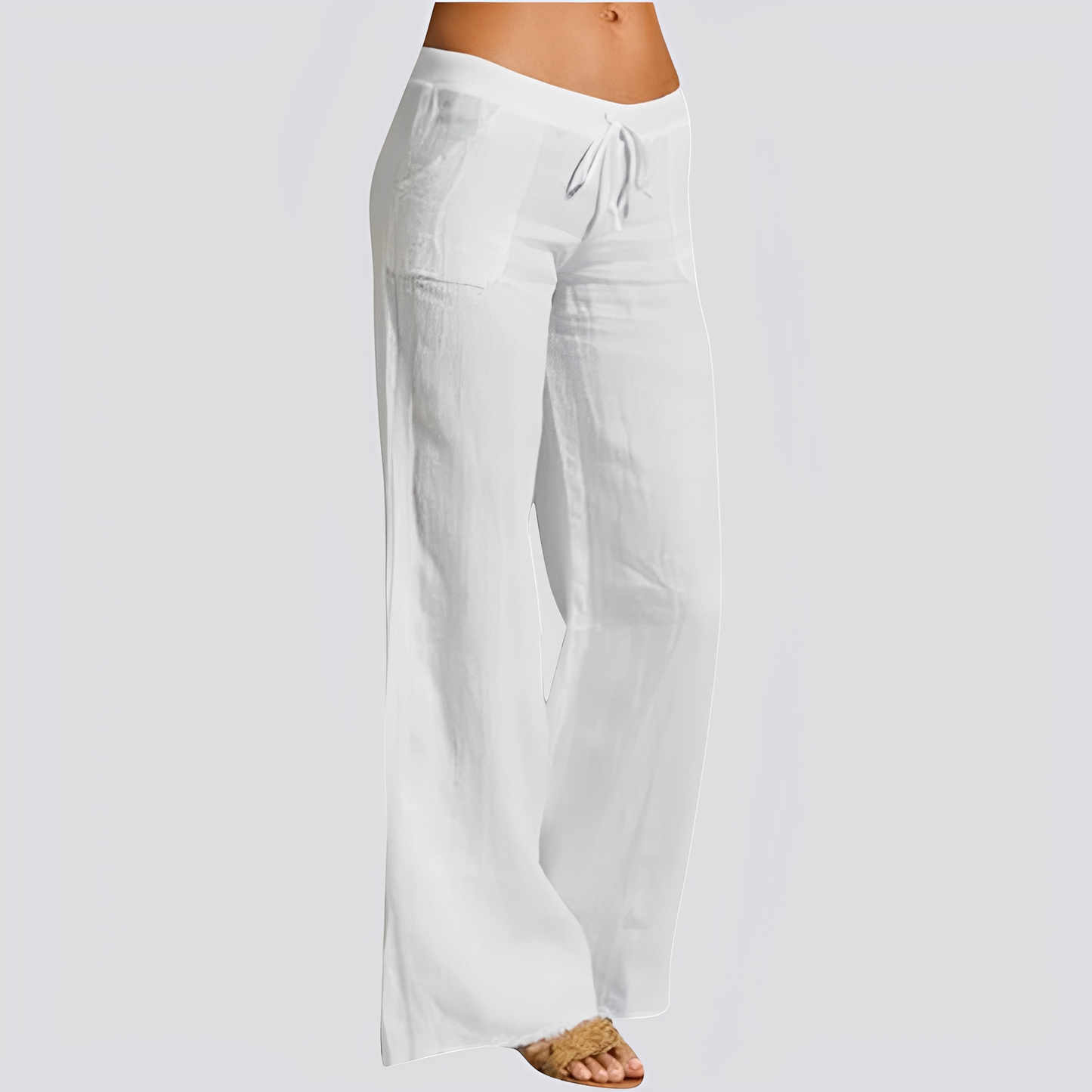 Monica - Komfortable Damenhose mit weitem Bein