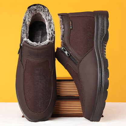 Konnor - Moderne Herren-Winterboots mit Fleece-Futter