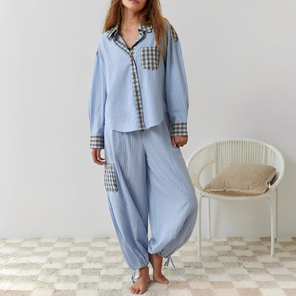 Elenora - Gemütliches, lockeres zweiteiliges Damen-Pyjama-Set