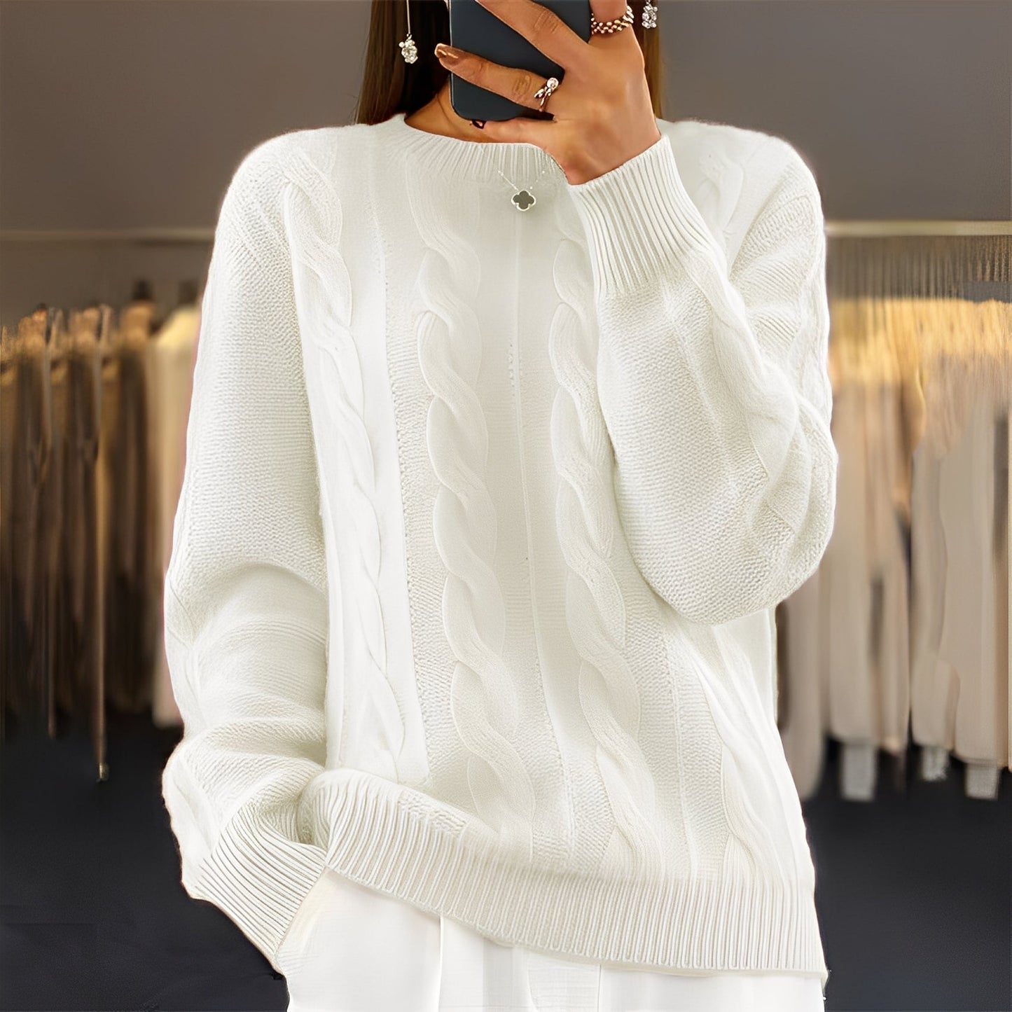 Leanne - Edler Damenpullover für alle Zeiten