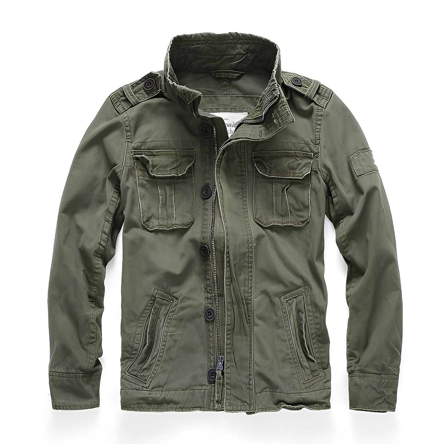 Trenton - Klassische Männer-Jeansjacke mit Taschen