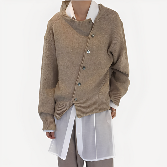 Susanne - Modische und komfortable Strickjacke zum Überziehen