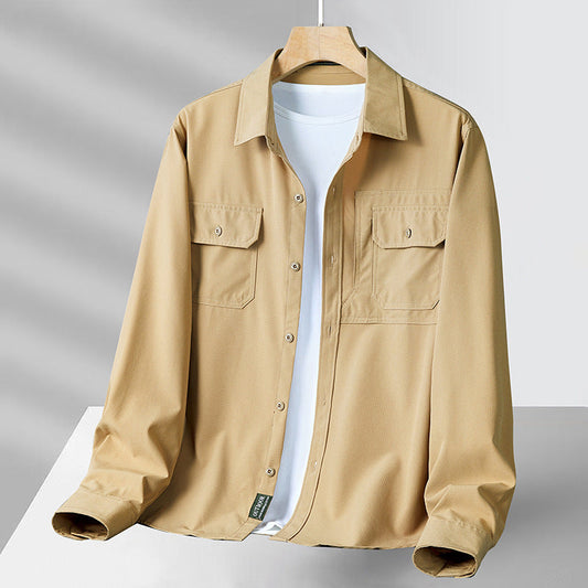 Philip - Stilvolles Herrenhemd mit langen Ärmeln und Taschen