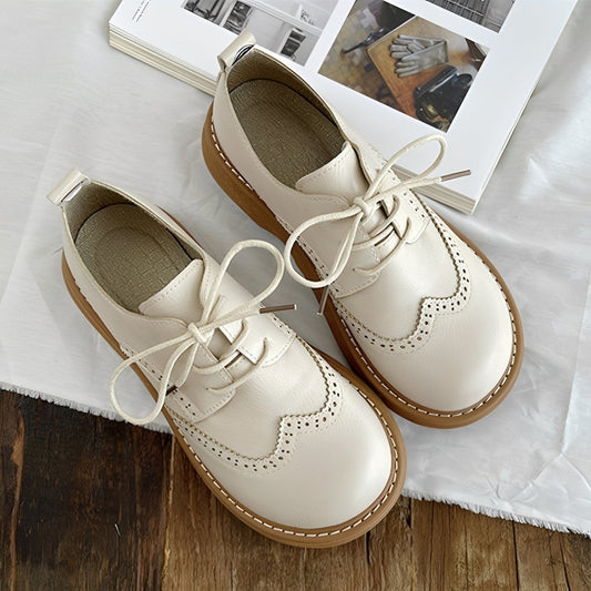Vanessa - Traditionelle Damen-Oxford-Lederschuhe