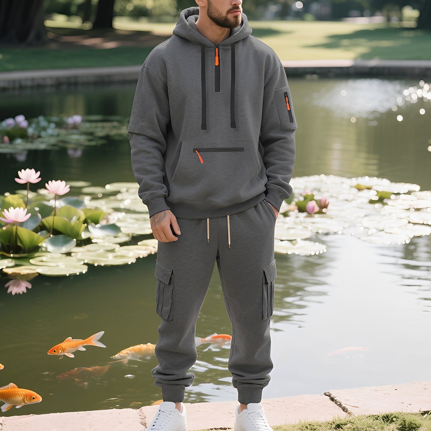 Julian - Modisches Sport-Trainingsanzug-Set für Herren