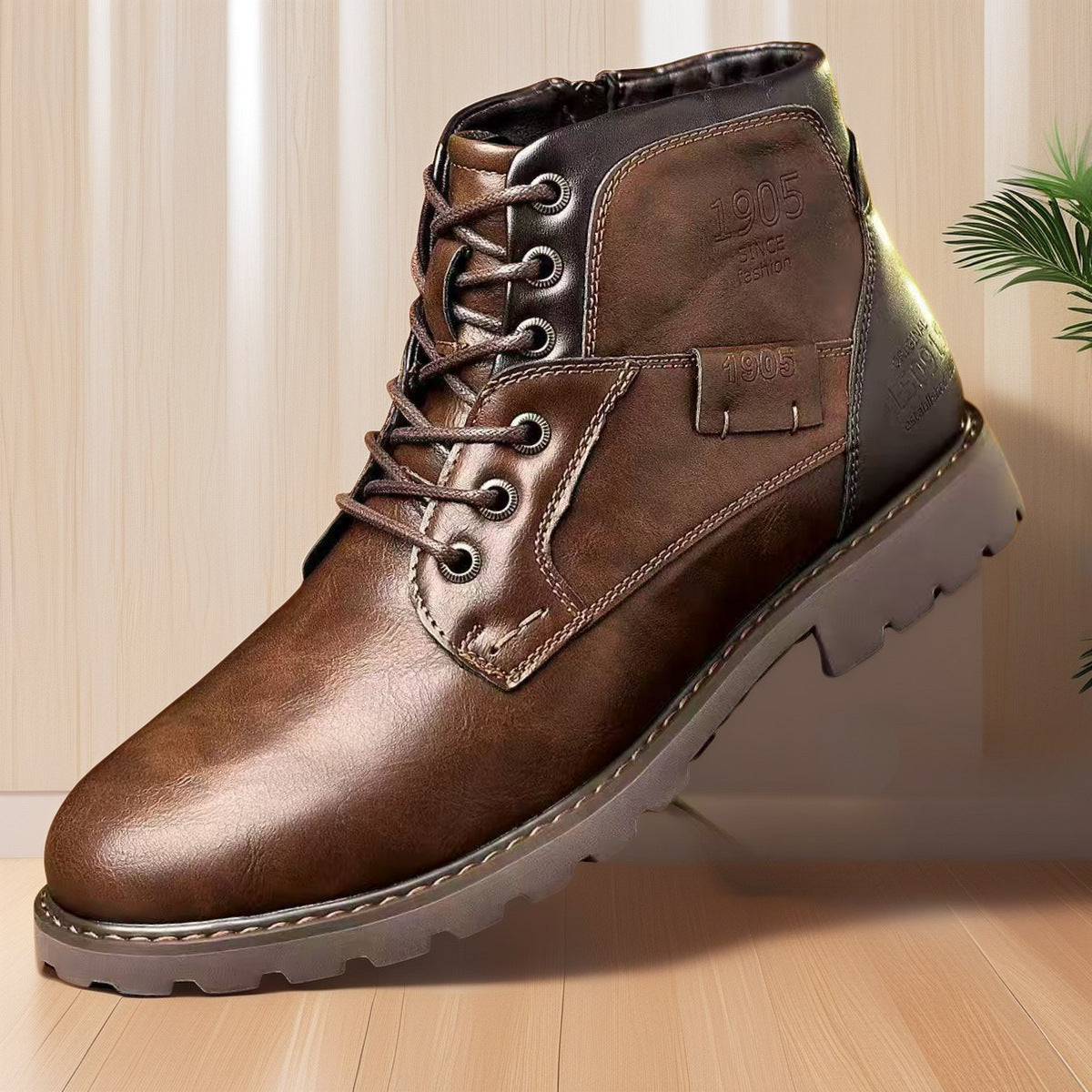 Antony - Herrenschuhe mit modernem Reißverschluss