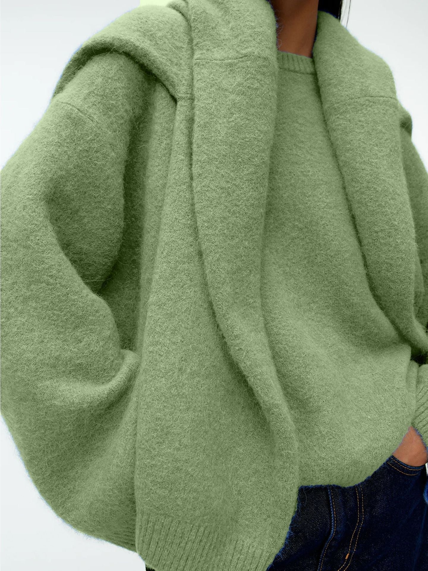 Caelie - Bequemer, dicker Damen-Kaschmirpullover