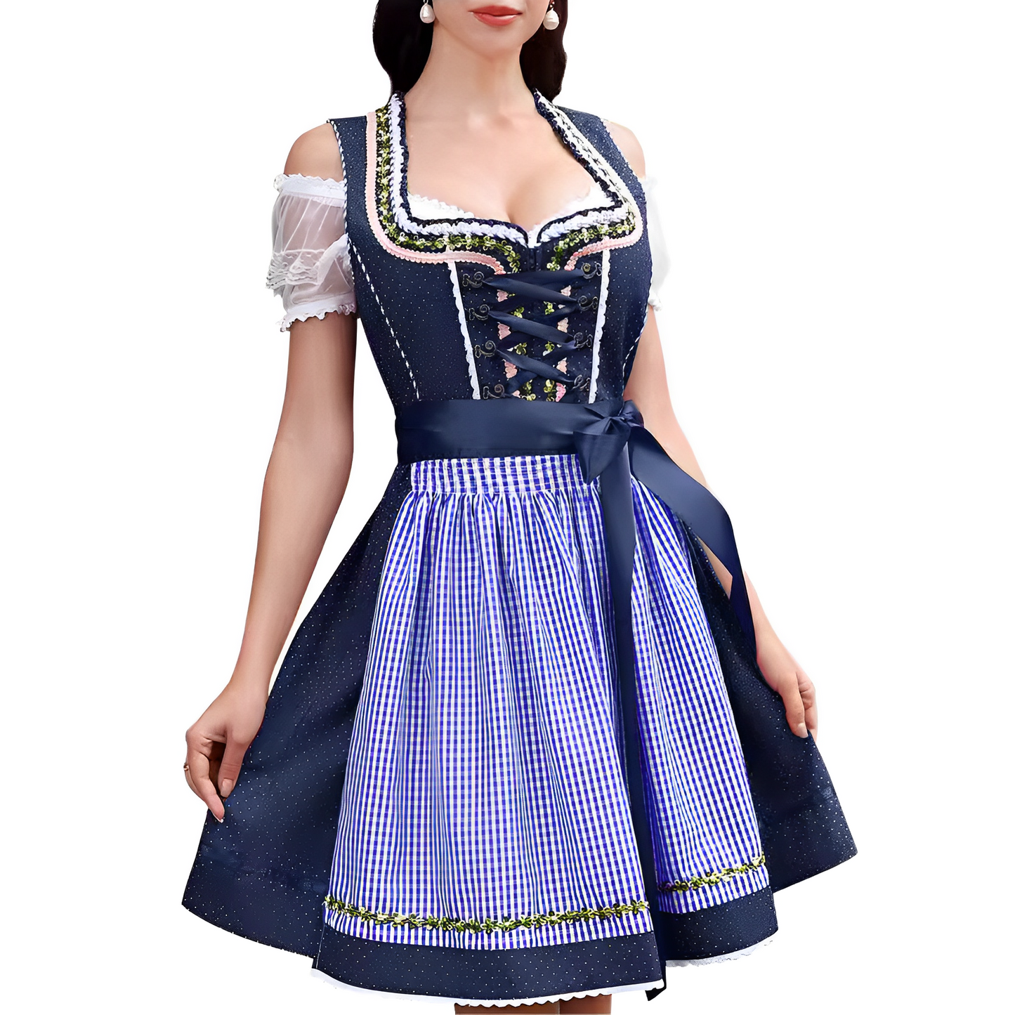 Ericka - Stilvolles, sexy Oktoberfest-Miniröckchen für Frauen