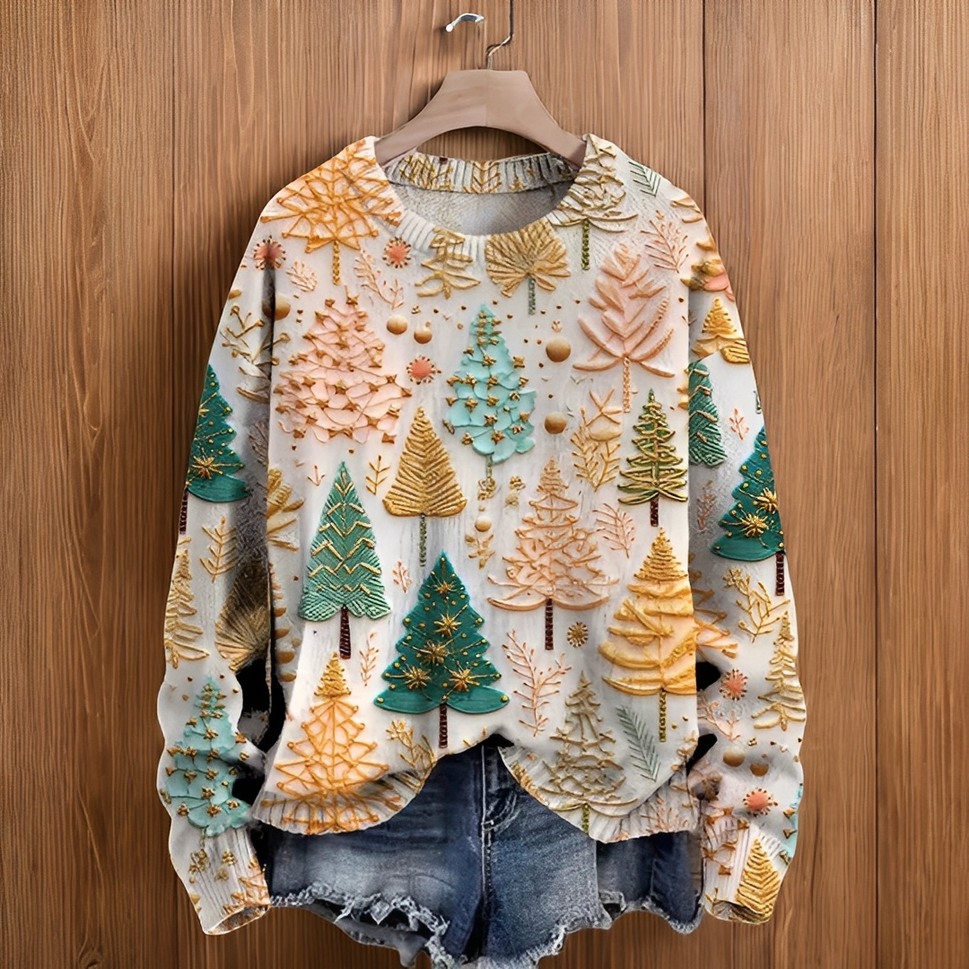 Adolphina - Komfortabler Winterpullover für Damen