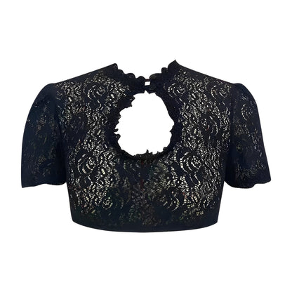Selby - Damen-Bluse mit Spitze für das Oktoberfest