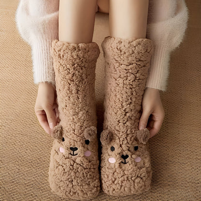 Caelie - Modische, weiche, dicke Fleece-Socken für Damen