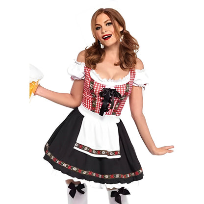 Michele - Schickes kariertes Dirndl für Damen für das Oktoberfest