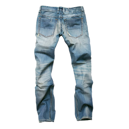 Kaleb - Klassische Jeans mit Rissen für Herren