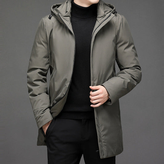Gerrard - Warme Herrenjacke mit Kapuze