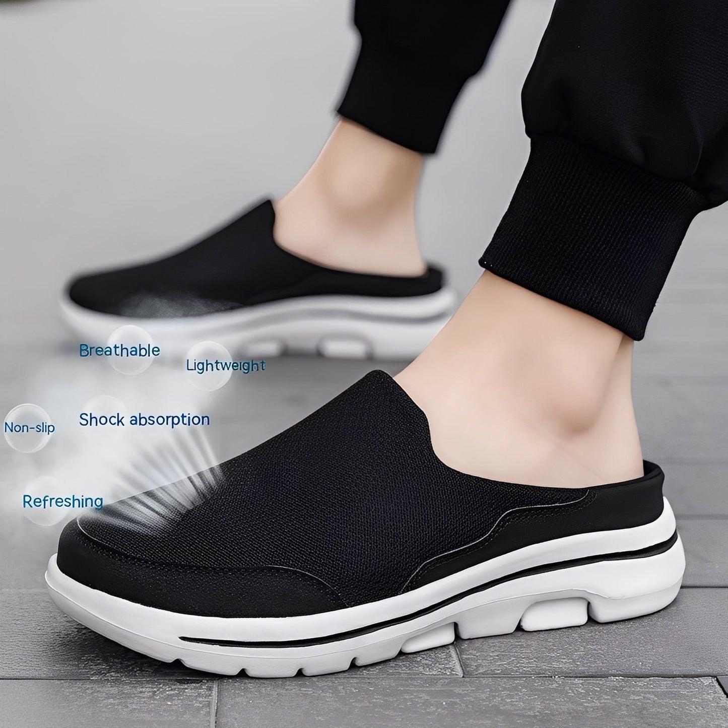 Harrison - Bequeme Slip-On-Schuhe mit gepolsterter Sohle