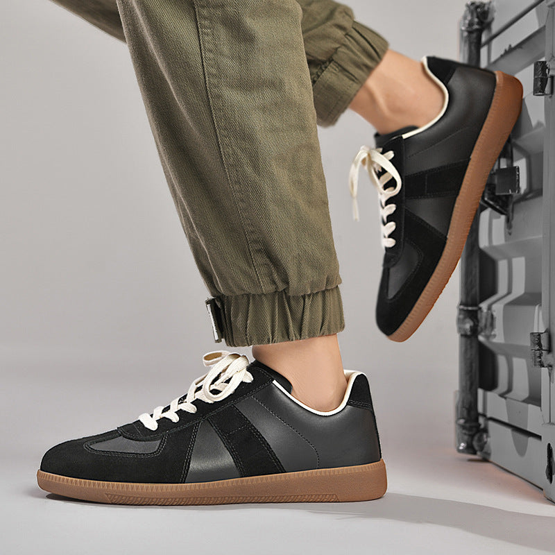 Gino - Klassische Herrensneaker mit weicher, dicker Sohle