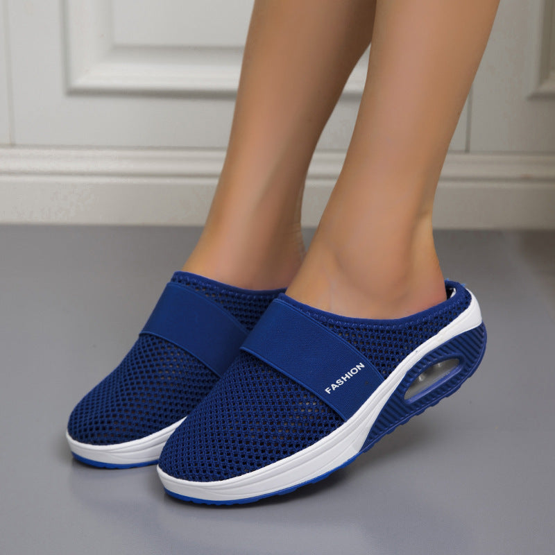 Wendi - Orthopädische Slipper-Keilsandalen für Damen