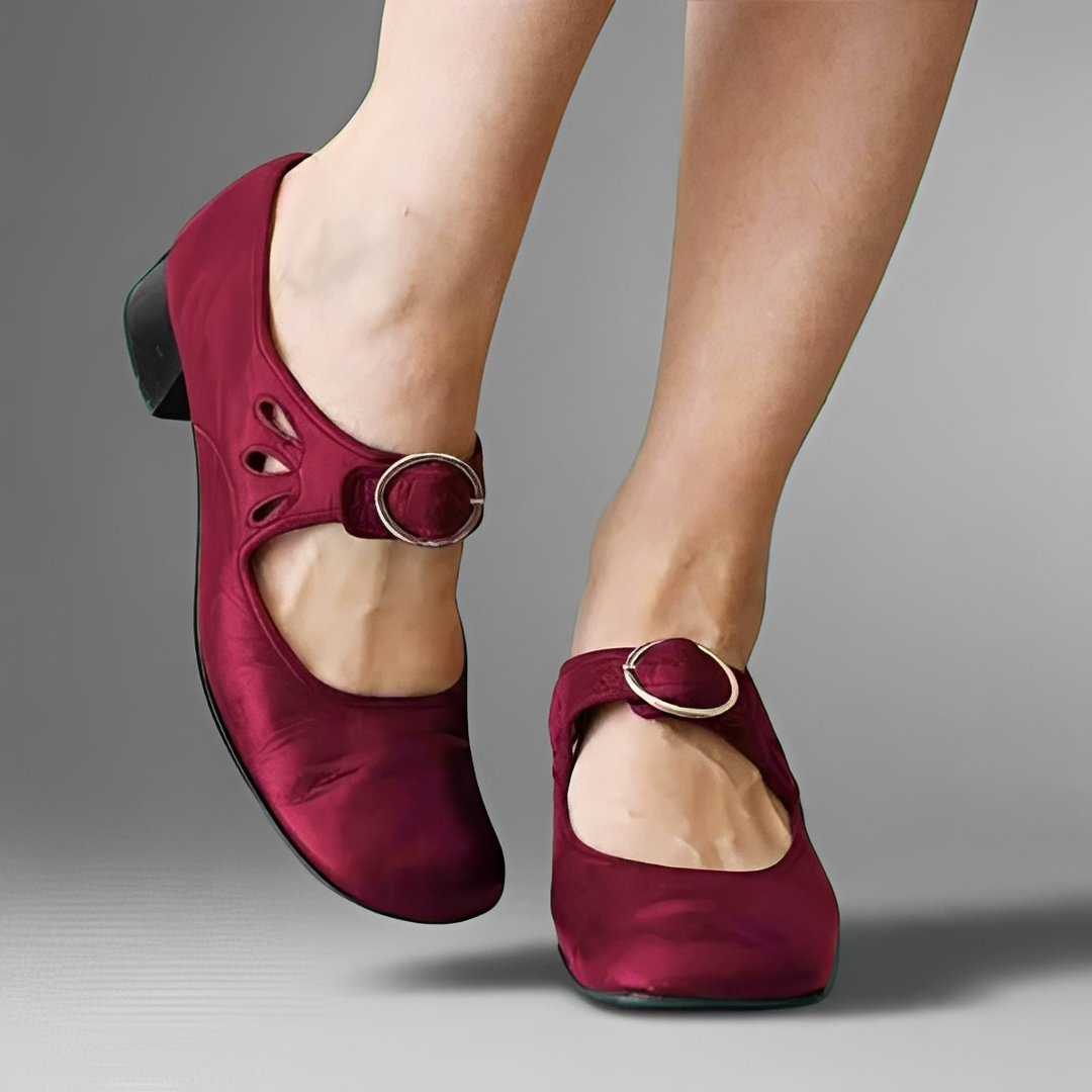 Adélayla - Komfortable Lederabsatzsandalen für Damen