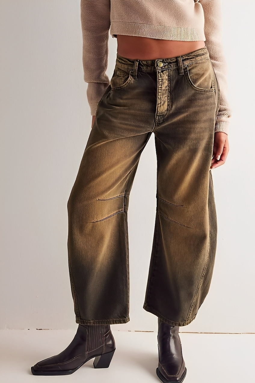 Jocelyn - Damenjeans mit lockerem Sitz und leichtem Stoff