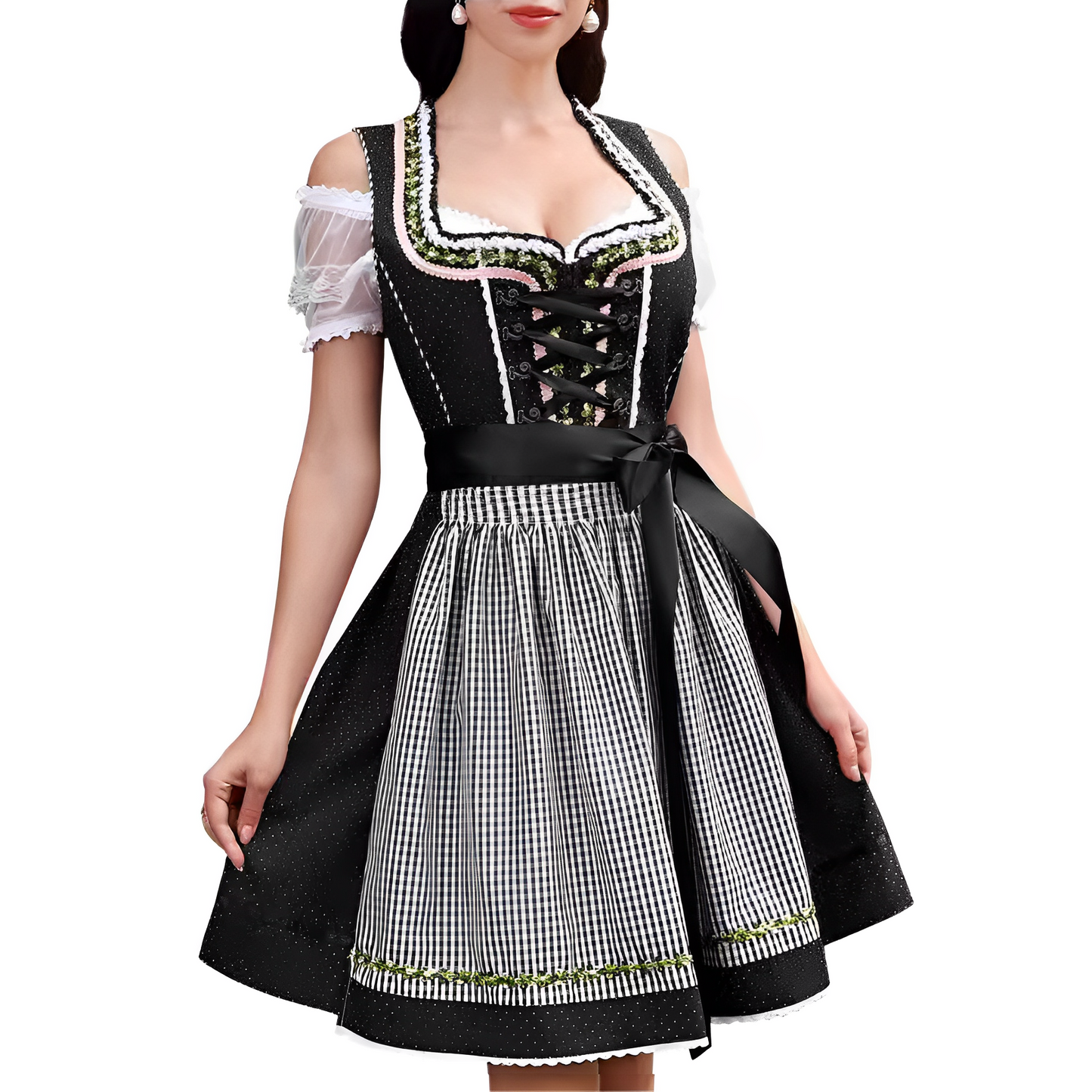 Ericka - Stilvolles, sexy Oktoberfest-Miniröckchen für Frauen